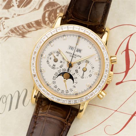 Patek Philippe Perpetual Calendar Chrono 3990J 18k YG